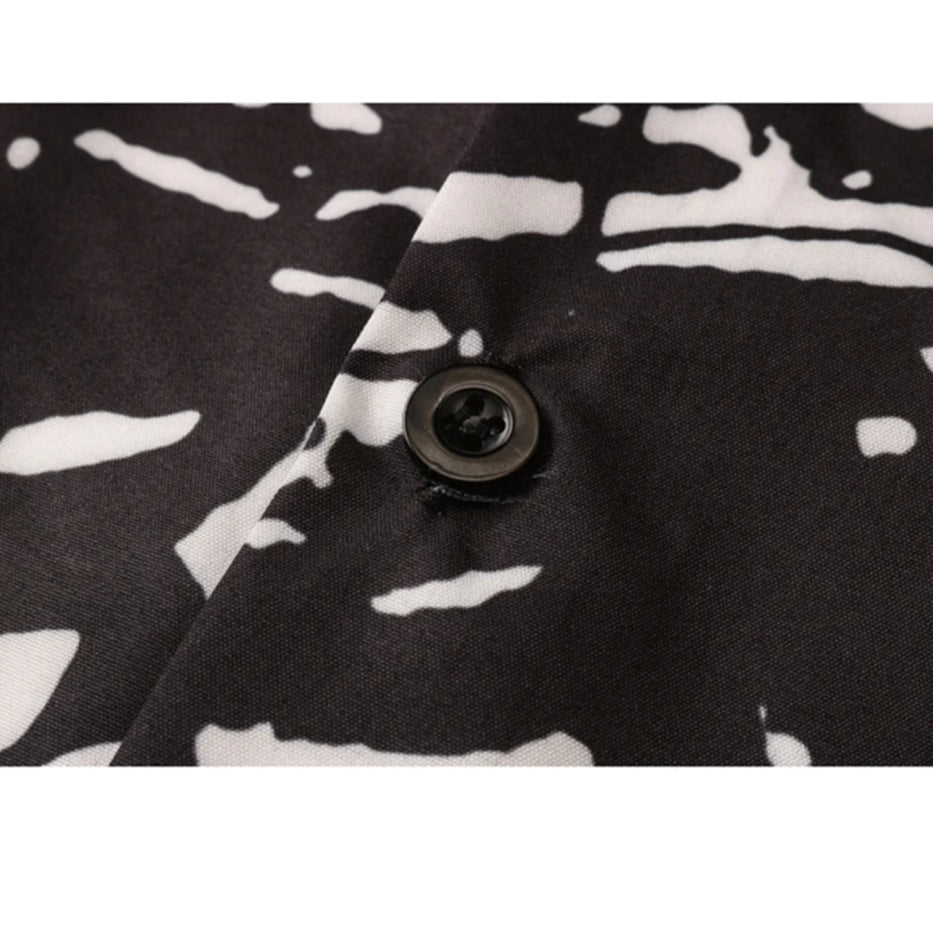 Camisa de hombre de calle vintage con estampado divertido de Dark Icon, novedad de 2023, camisetas de verano para hombre, top masculino